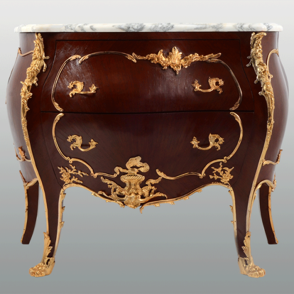 French Louis XV Marble Top Commode c. 1775
