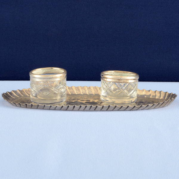 Sterling Tray and Pot Set by Peter, Ann & William Bateman, circa 1800