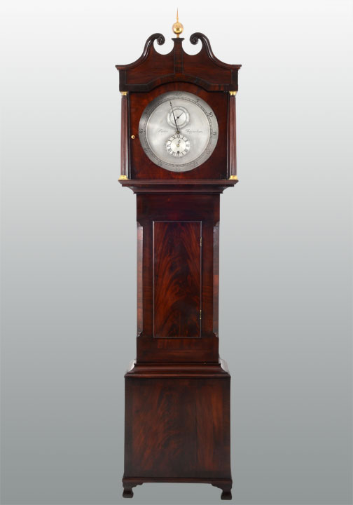 English Rare Month Long Regulator With Astronomical Dial by Harris of Chippenham, circa 1840