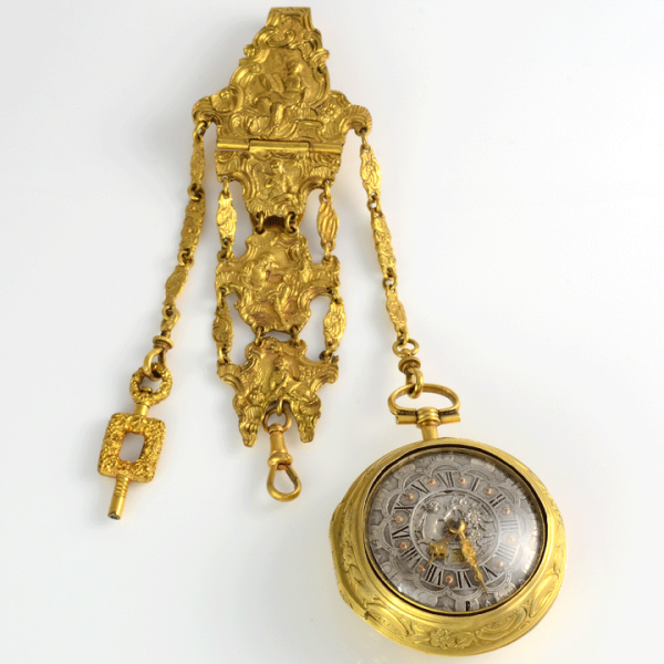 Pair Case Chatelaine Pocket Watch by Jonathan White, circa 1767