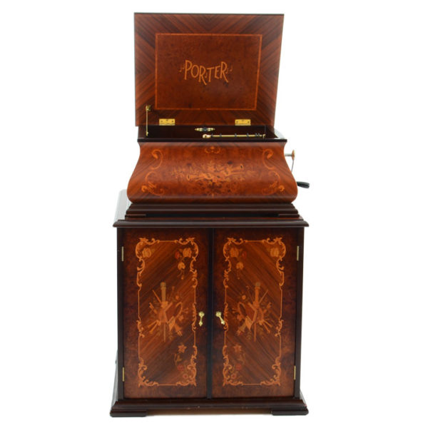 American Porter Disc Music Box and Cabinet