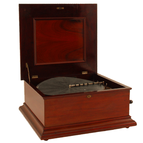 Double Comb Disc Music Box, circa 1890