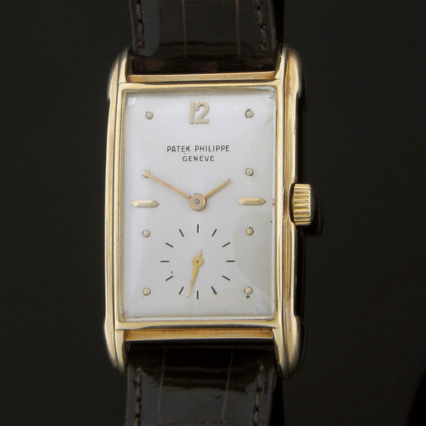 Rare Mens Art Deco Wrist Watch by Patek Philippe