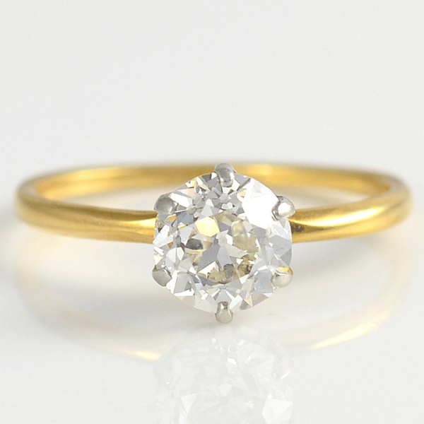 Diamond Solitaire Ring, circa 1925