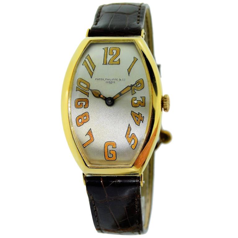 Patek Philippe Oversized Gondolo Wrist Watch