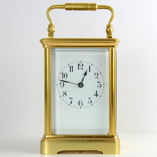 Polished Brass Carriage Clock, circa 1890