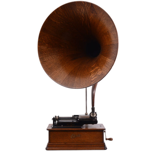 Edison Cygnet Horn Cylinder Phonograph, circa 1906