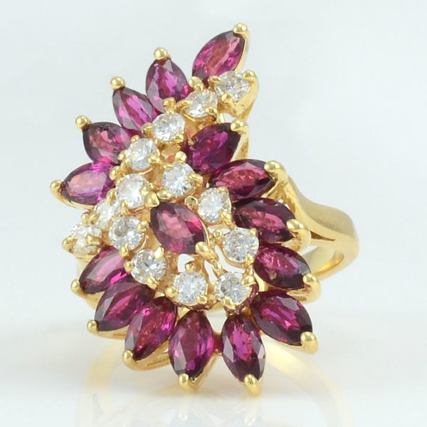 2.70 CTW Ruby and Diamond Ring