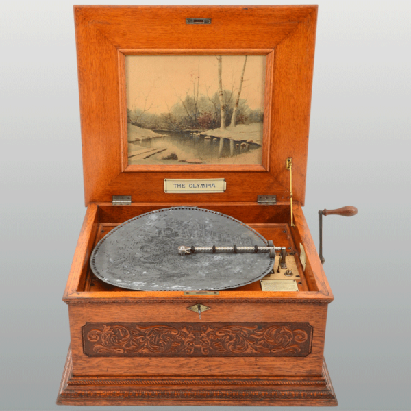 American Olympia Disc Music Box, circa 1890