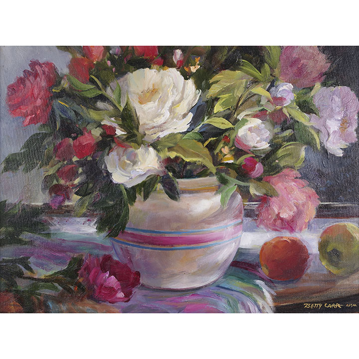 Betty Carr Peonies in Morning Light