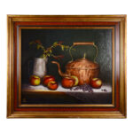 Dirk Foslien <em>Still Life with Pitcher Kettle and Fruit</em>