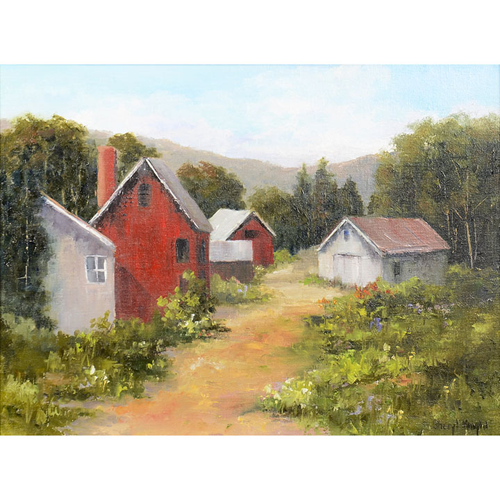 Sheryl Knight <em>Country Living</em> Oil Painting