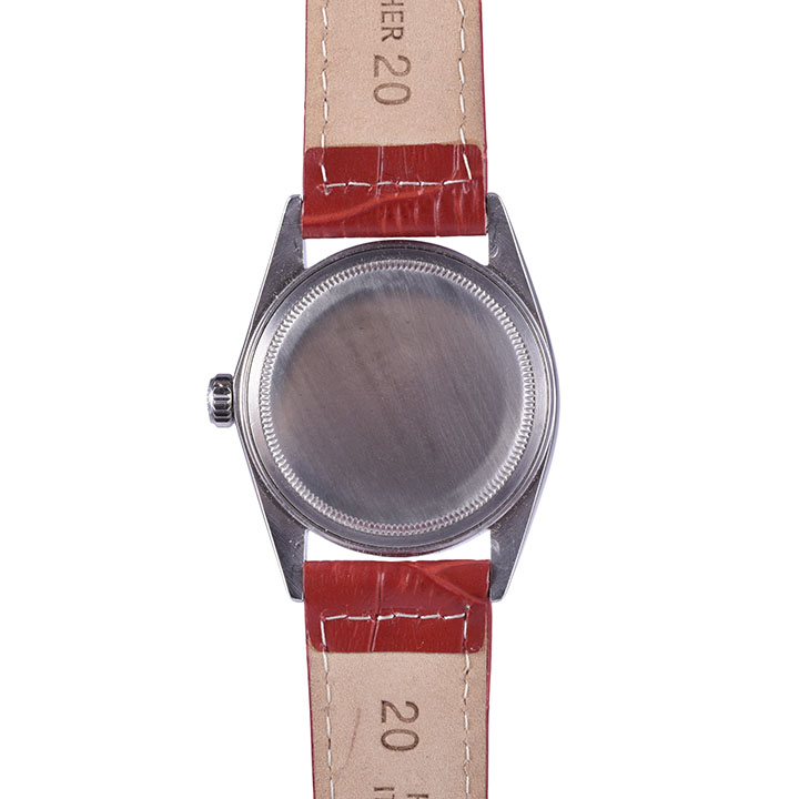 Vintage Rolex Datejust Custom Dial Stainless Steel Wrist Watch