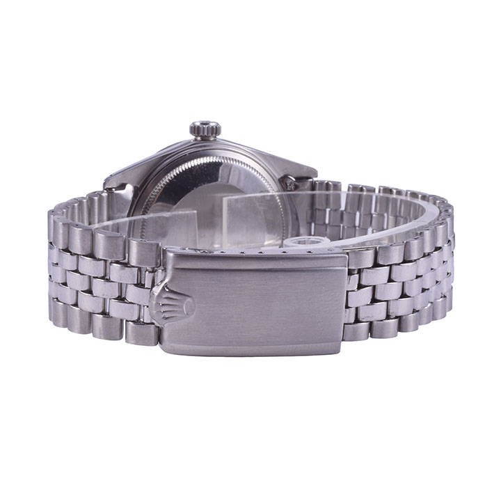 Rolex Datejust Custom Purple Diamond Dial Jubilee Bracelet Wrist Watch