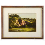 Framed Acrylic <em>Alisos Canyon Road</em> by Dave De Matteo