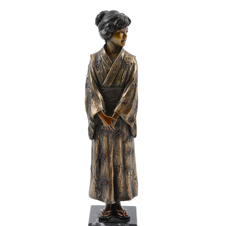 Bronze Sculpture Kimoko by Lundeen