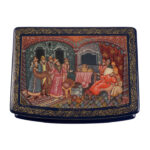 Nobles Bearing Gifts Russian Lacquer Box