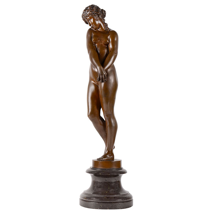 Gustav Eberlein Bronze Nude