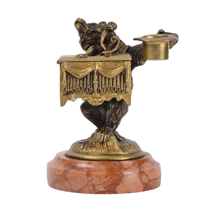 Bear Monkey Grinder Bronze