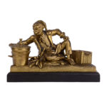 monkey cook bronze