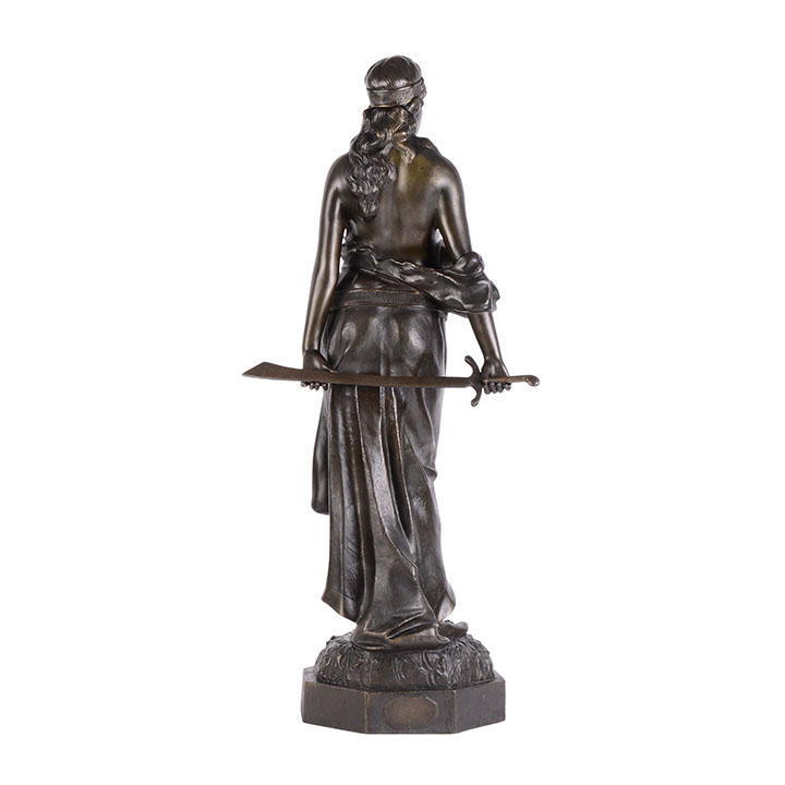 Judith Bronze Clad Statue
