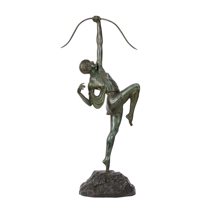 Pierre Le Faguays Bronze Maiden Archer