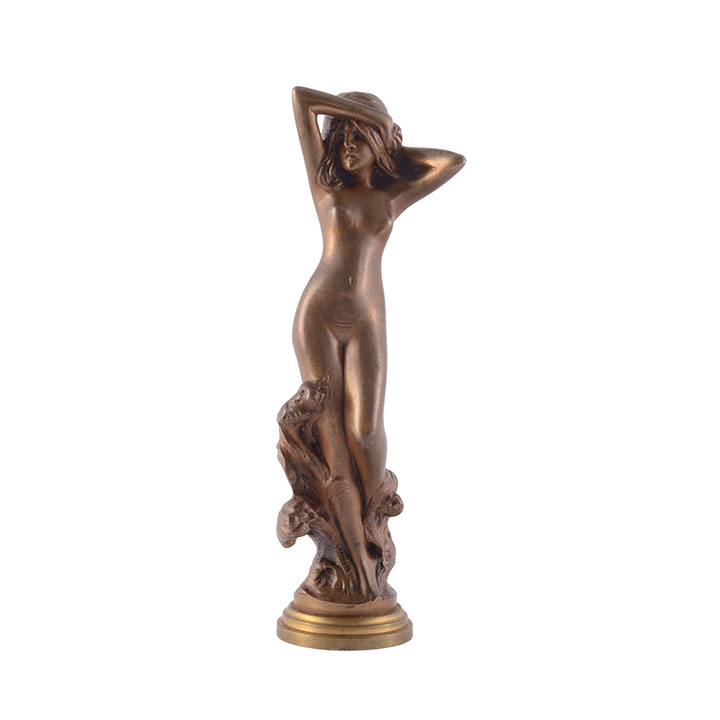 Art Nouveau Bronze Wax Seal