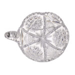 Brilliant Cut Glass Nappy Hobstar Snowflake Pattern