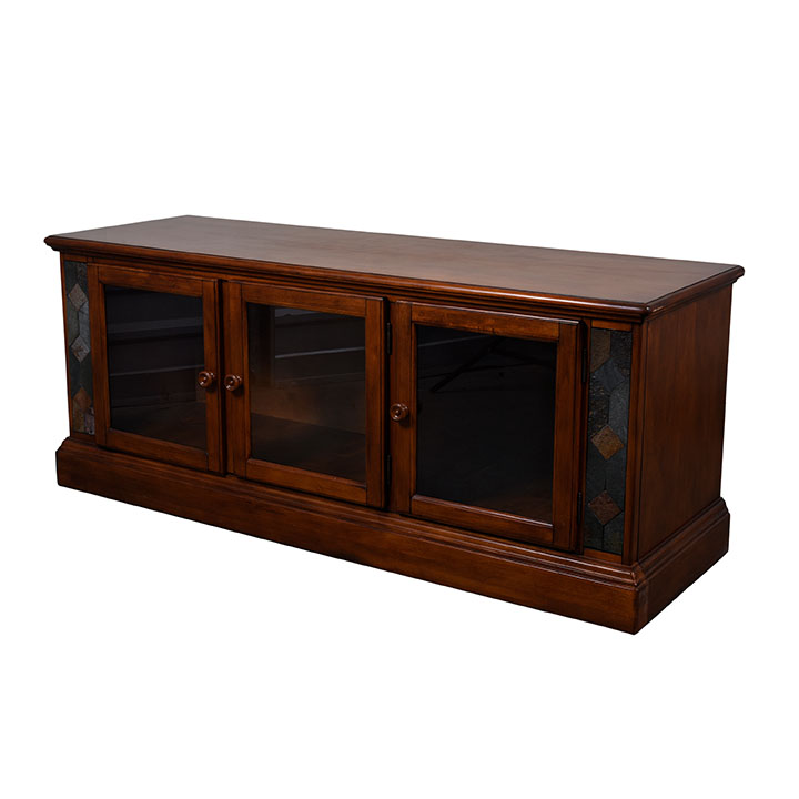 Low Profile Glass Front Display Cabinet