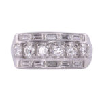 VS Diamond Platinum Ring