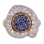 sapphire dome ring