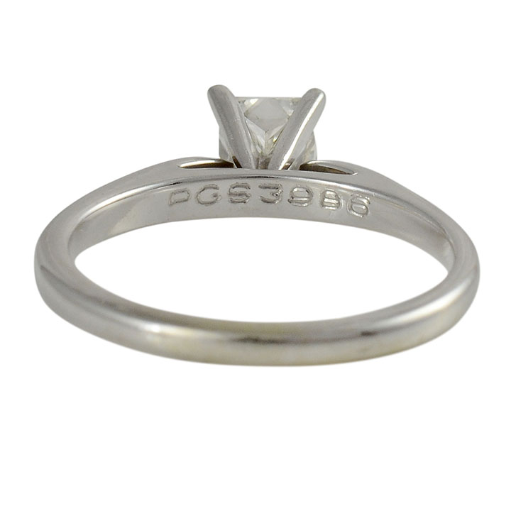 0.76 Carat VS1 G Solitaire Diamond Ring