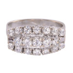 diamond white gold ring