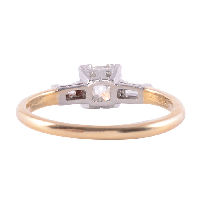 Lambert Bros Art Deco Engagement Ring