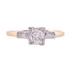 Art Deco engagement ring
