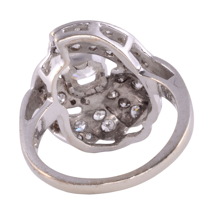Retro .80 Carat VS1 Diamond Ring