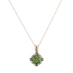 Tsavorite Garnet Pendant Necklace