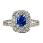 Ceylon sapphire ring