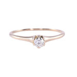 Antique Diamond Solitaire Ring