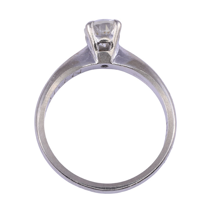 0.45 Carat VS1 Solitaire Diamond Engagement Ring