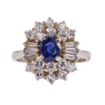 Oval Sapphire Ring