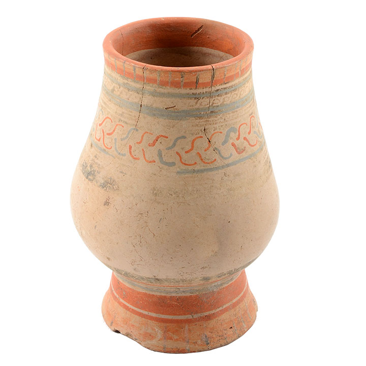 Costa Rican Ancient Baluster Shaped Urn