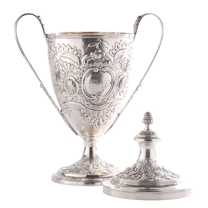 George III John Edwards Sterling Loving Cup
