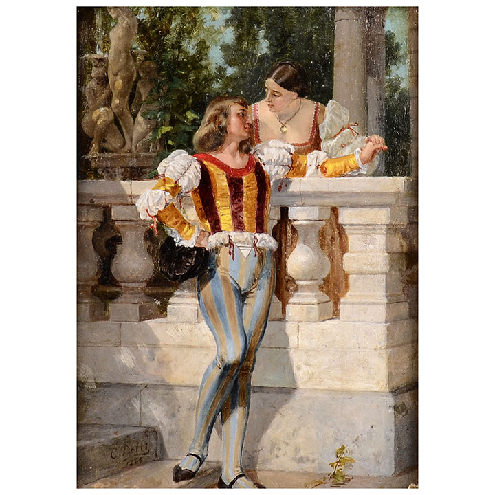 Cesare Auguste Detti Courting Couple