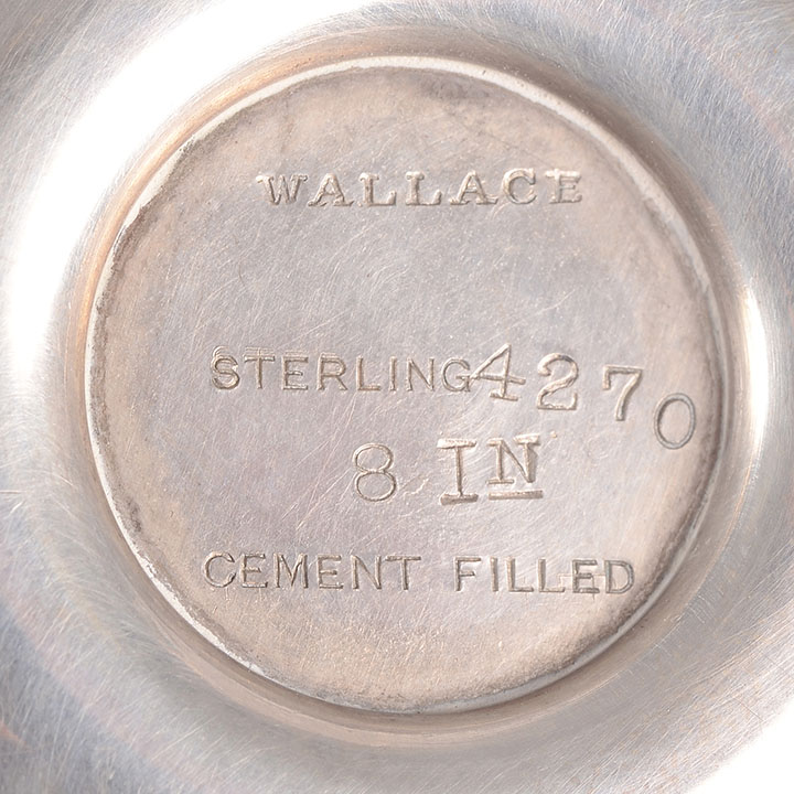 Wallace Sterling Silver Golf Trophy