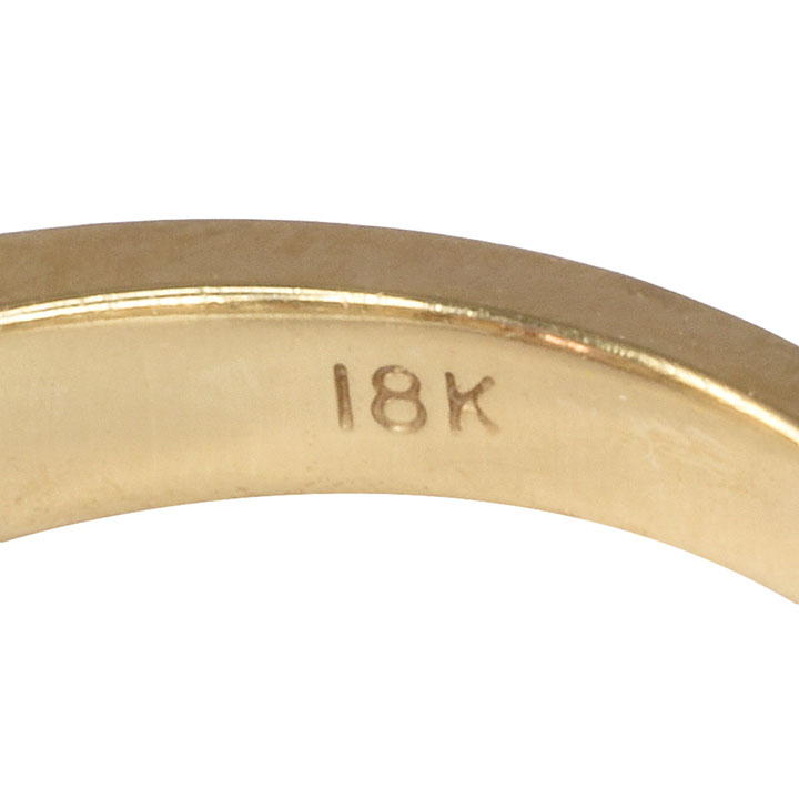 Imperial Topaz 18K Gold Ring