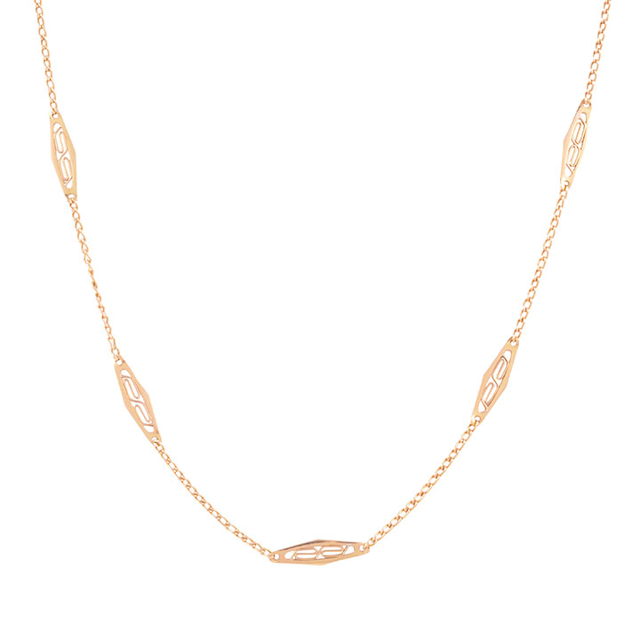 18 Karat Gold Chain Necklace