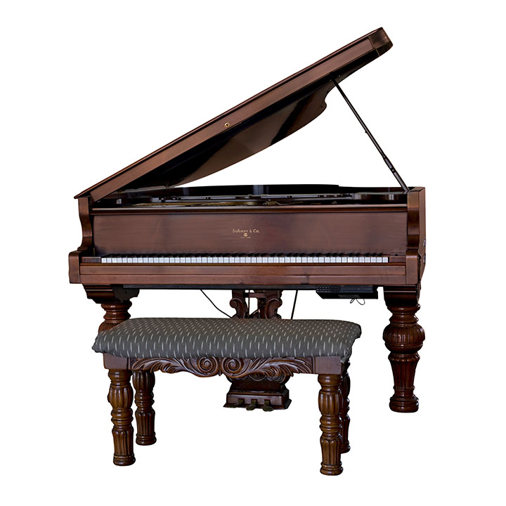 Sohmer Mahogany Grand Piano