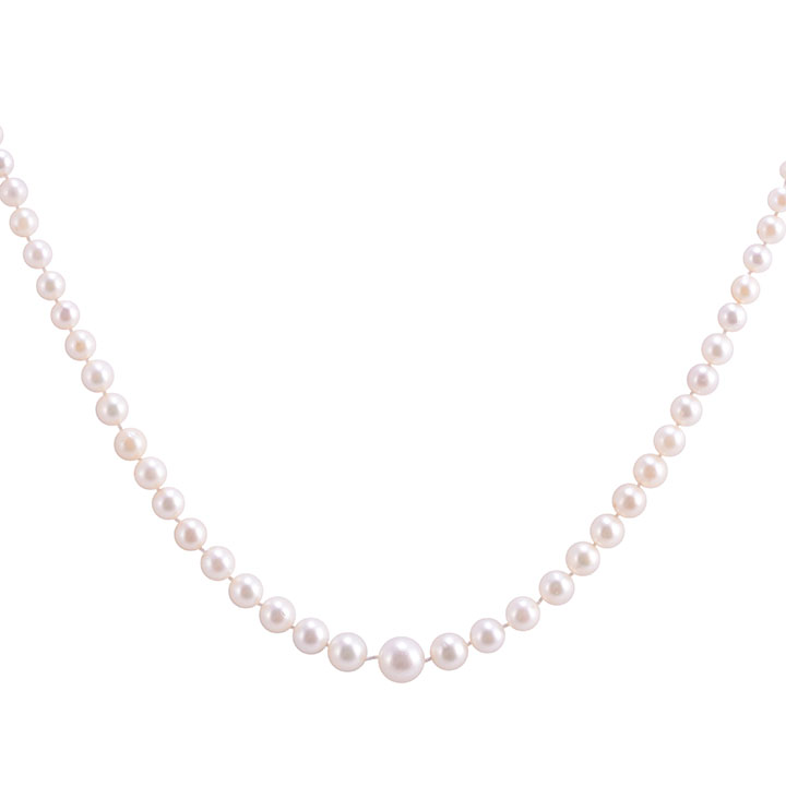 Graduated Akoya Pearl Necklace