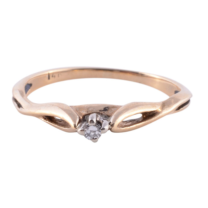 VS2 Diamond Promise Ring